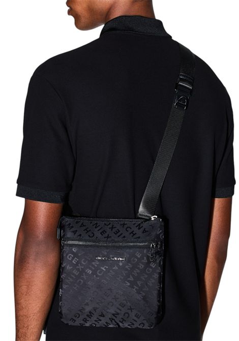 Borsa a tracolla logo all-over ARMANI EXCHANGE | Borse | XM001612 AF17208UC001